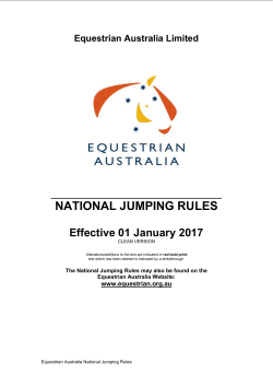 national jumping rules