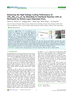 Enhancing the High-Voltage Cycling Performance of LiNi0.5Mn0