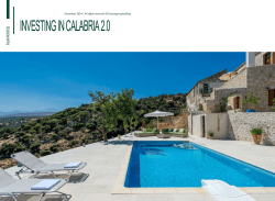investing in calabria 2.0