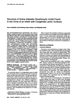 Structure of Some Aliphatic Dicarboxylic Acids