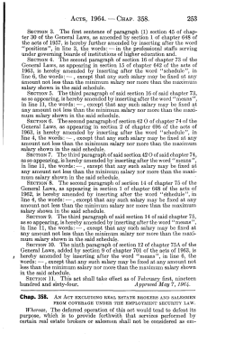 ACTS, 1964.&mdash; CHAP. 358. 253 SECTION 3. The first sentence of