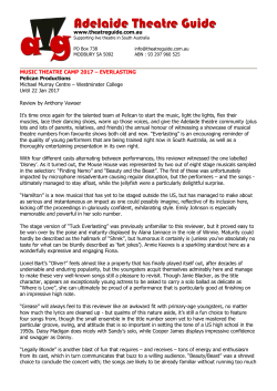 adelaide fringe 2004 review