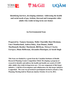 Identifying barriers, developing solutions