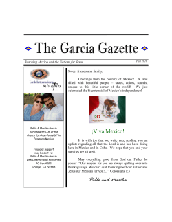 &iexcl;Viva Mexico! Pablo and Martha