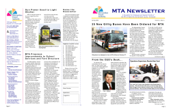 MTA Newsletter - Nashville MTA