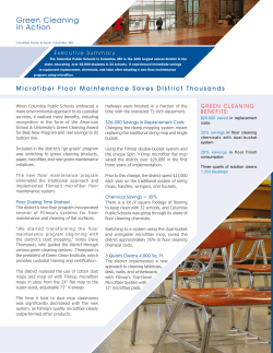 EDUCATION: Microfiber Floor Maintenance Saves