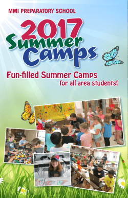 PDF version of the 2017 Camp brochure