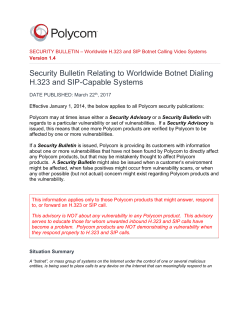 Worldwide h.323 and SIP Botnet Calling Video