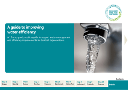 A guide to improving water efficiency