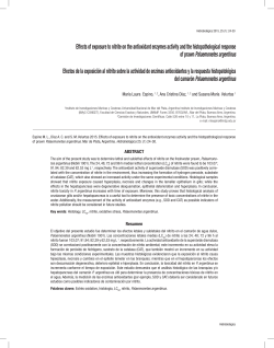 Effects of exposure to nitrite on the antioxidant enzymes activity and