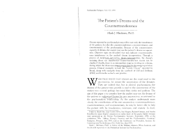 Blechner_The_Patient`s_Dreams_and_ the_Countertransference