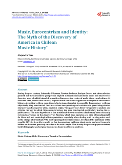 Music, Eurocentrism and Identity