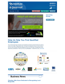 Help Us Help You Find Qualified Employees