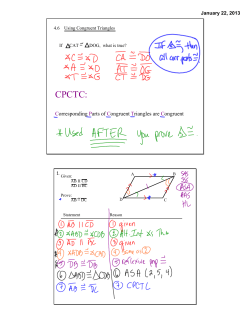 CPCTC: