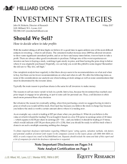 investment strategies
