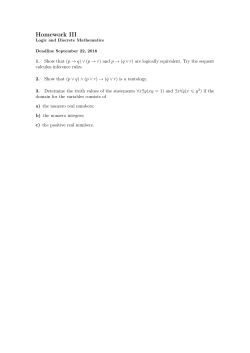 Problem sheet 3