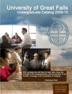 2009-2010 Undergraduate Catalog