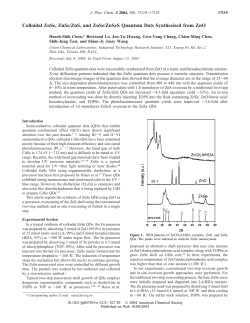 Colloidal ZnSe, ZnSe/ZnS, and ZnSe/ZnSeS Quantum Dots