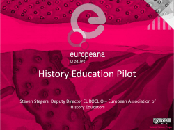 Presentation - Europeana Collections 1914-1918