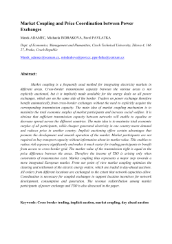 Market Coupling and Price Coordination between Power