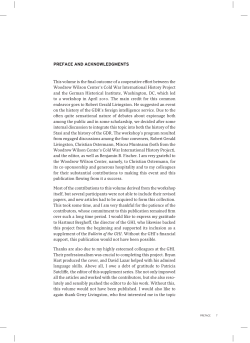 preface and acknowledgments - German Historical Institute