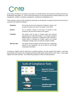 Cindy Chiles, President of convergence consulting LLC, tells Brinda