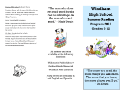 Windham High School - Willimantic Public Library