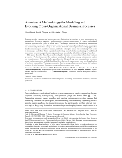 Amoeba: A Methodology for Modeling and