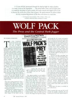 Wolf Packs - Prison Culture