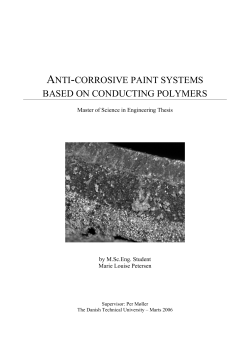 anti-corrosive paint systems based on conducting polymers