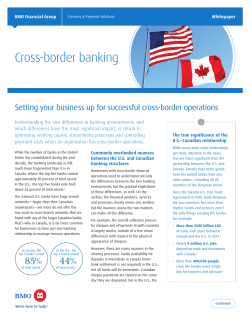 Cross-Border Banking Whitepaper