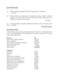 (a) Briefly explain the rationale behind the “benefit