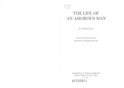 THE LIFE OF AN AMOROUS MAN