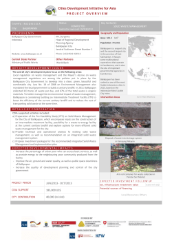 Cities Development Initiative for Asia