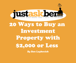 20 Ways to Buy an Investment Property with