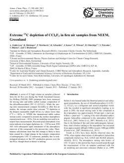 Extreme 13C depletion of CCl2F2 in firn air samples from