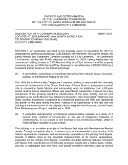 Statement of Official Action