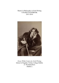 Table of Contents: - Trinity College Dublin