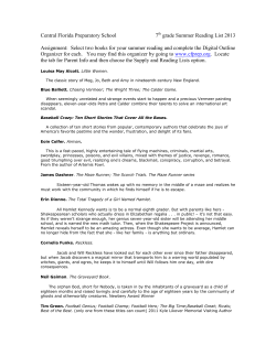 Louisa May Alcott - Central Florida Preparatory School