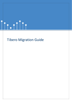Tibero Migration Guide
