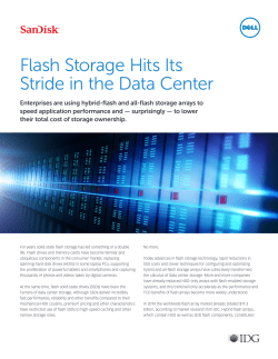 Flash Storage Hits Its Stride in the Data Center