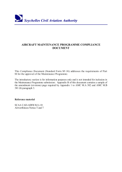 Standard Form SF-36 - Seychelles Civil Aviation Authority