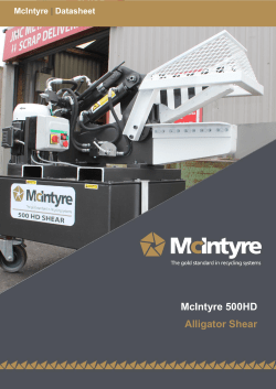 McIntyre 500HD Alligator Shear