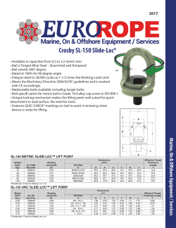 Crosby SL-150 Slide-Loc