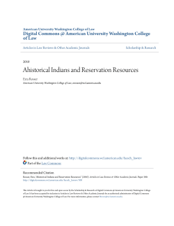 - Digital Commons @ American University Washington