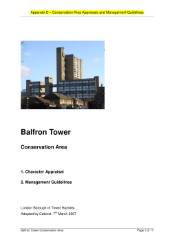 Balfron Tower - Tower Hamlets