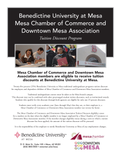 Mesa Chamber of Commerce and Downtown Mesa Association