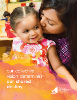 our collective vision determines our shared destiny