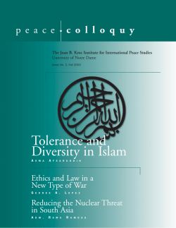 Fall 2002 - Kroc Institute