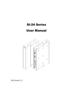 SI-24 Series User Manual